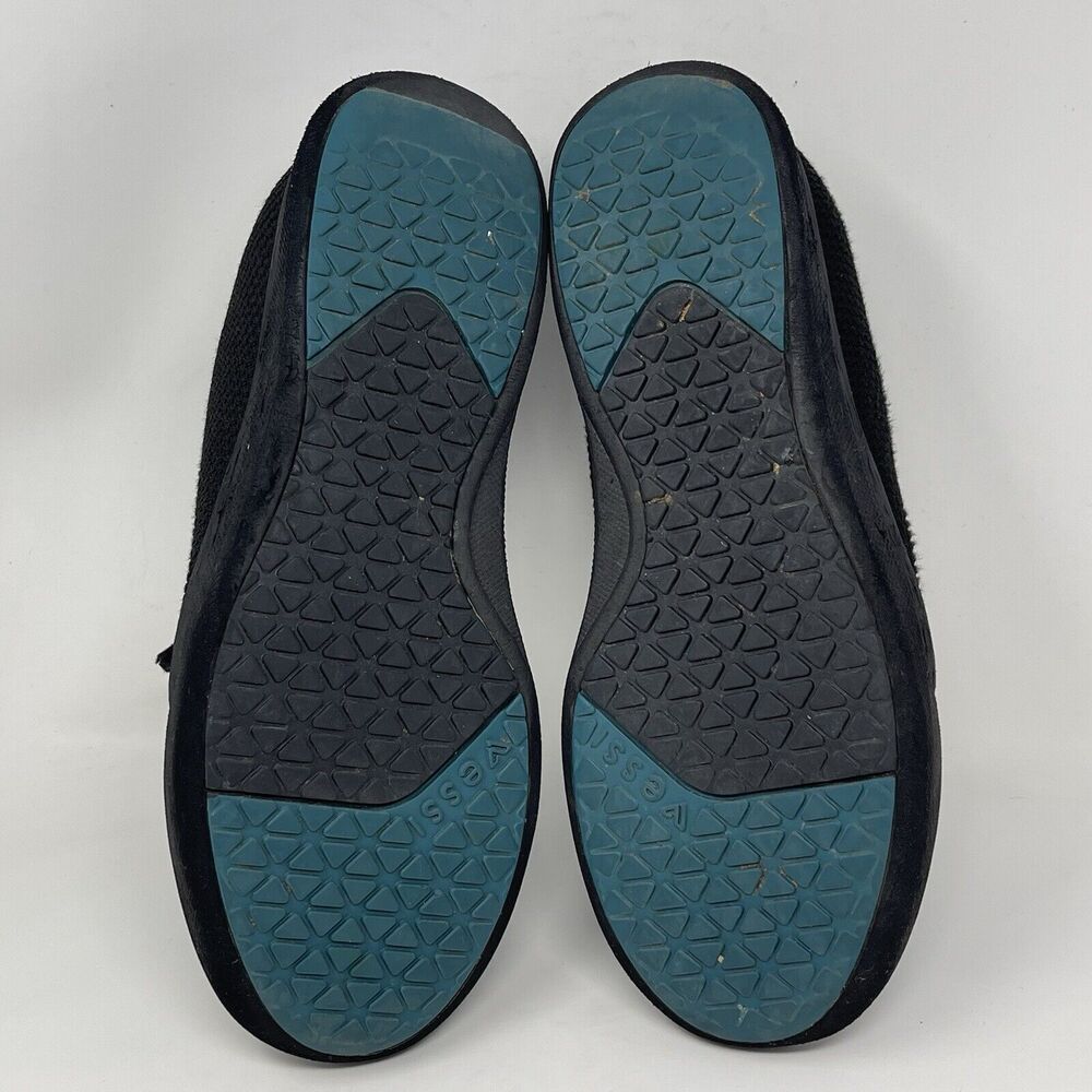 Vessi Weekend Sneakers Mens 10 Asphalt Black Fabric Waterproof Vegan Comfort - Picture 13 of 16